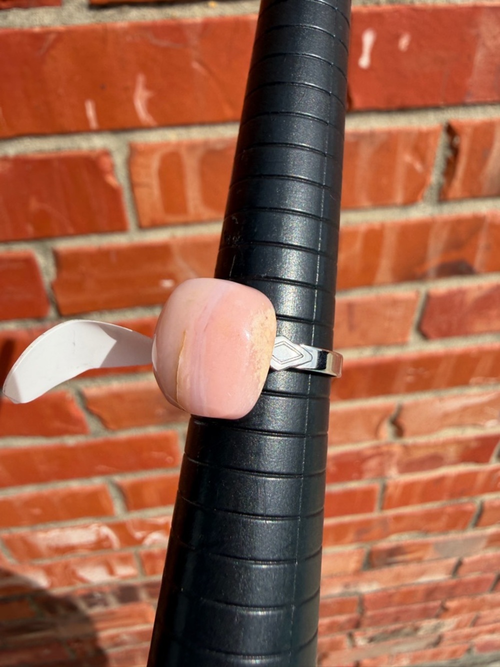 Pink Opal Stone Ring